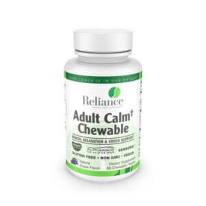 Adult Calm Chewable Tabs 60's Mood/ Anxiety/ Vitamins/ Minerals supplement