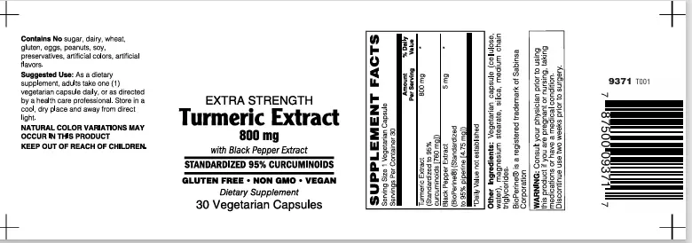 Advanced Strength Turmeric Vcaps 30's Herbs/ Herbals supplement - Image 2