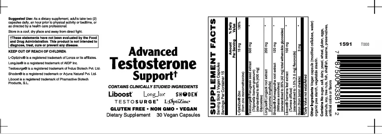 Advanced Testosterone Support 30 Caps - Image 2