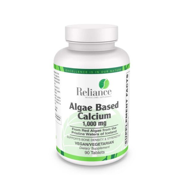 Algae-Based Calcium Tabs 90's Calcium/ Minerals Supplement