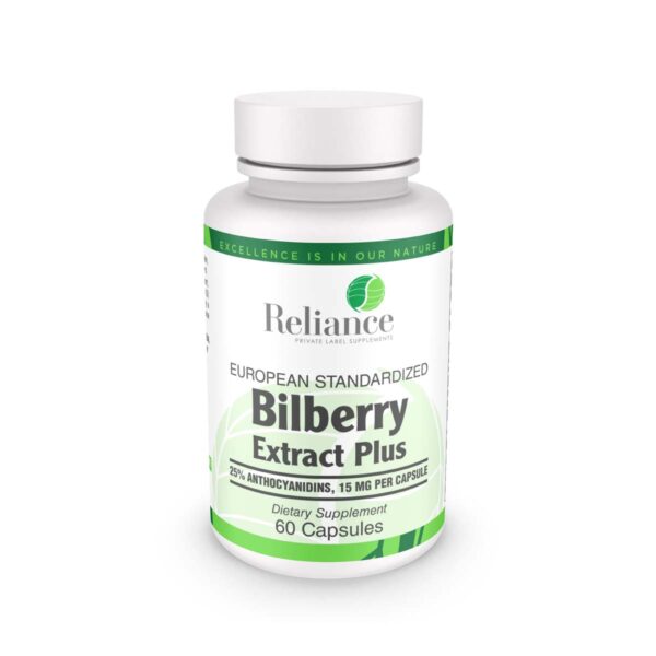 Bilberry Extract Plus Caps 60's
