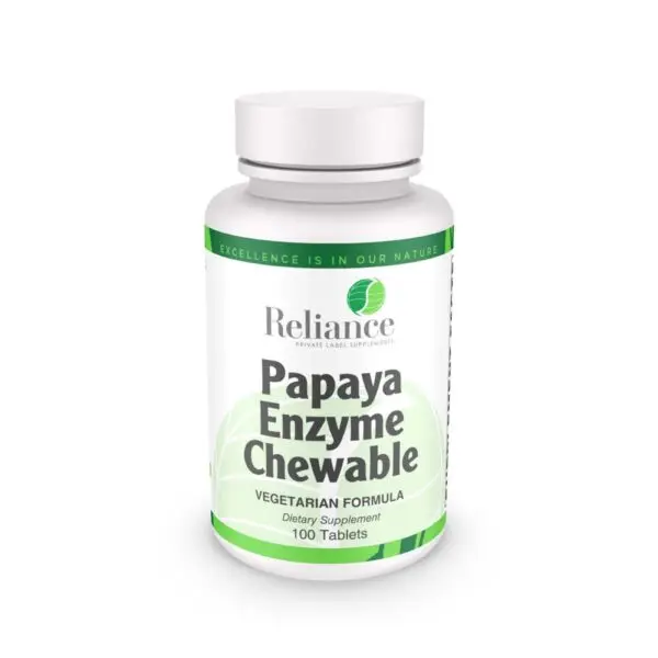 Chewable Papaya Enzyme Tabs 100's