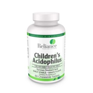 Children's Chew Acidophilus Tabs 60's Probiotic