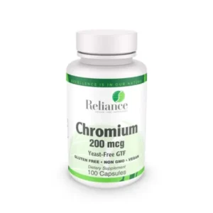 Chromium 200Mcg Caps 100's Vitamins/ Minerals supplement