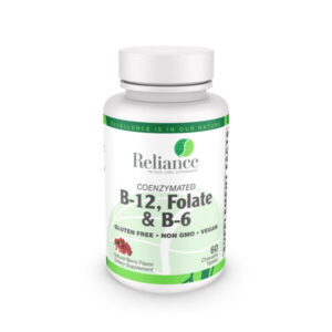 Coenzymated B-12, Folate & B-6 Tabs 60's Vitamin B/ Mood/ Anxiety Supplement