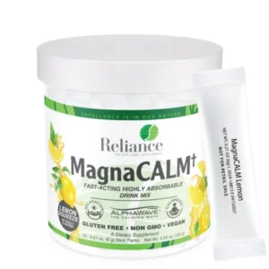 MagnaCALM Lemon Squeeze 20 Sticks Magnesium Vitamins/ Minerals Supplement