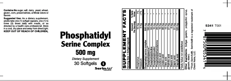 Phosphatidyl Serine 500Mg Softgels 30's Vitamins/ Minerals Supplement - Image 2