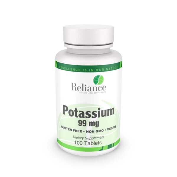 Potassium 99Mg Amino Acid Tabs 100's Vitamins/ Minerals Supplement