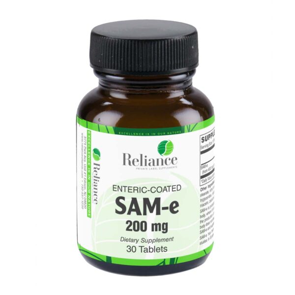 Sam-E 200Mg Enteric Coated Tabs 30's Mood/ Anxiety Supplement