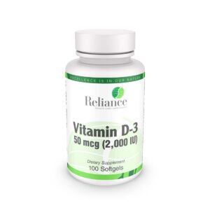 Vitamin D3 2000Iu Softgels 100's