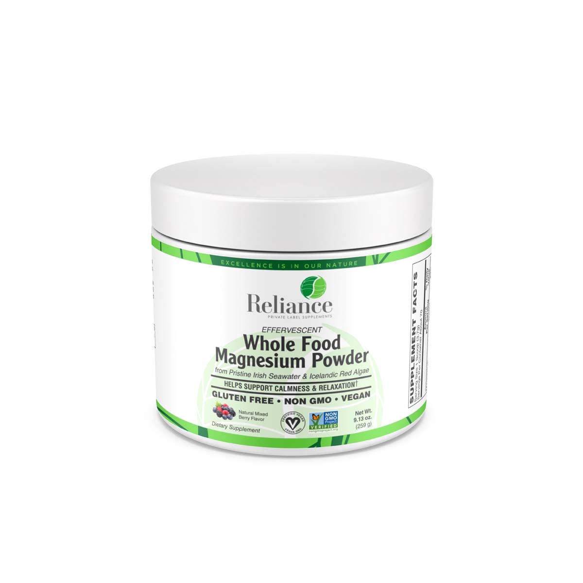 Whole Food Magnesium Mixed Berry Pwd 259G