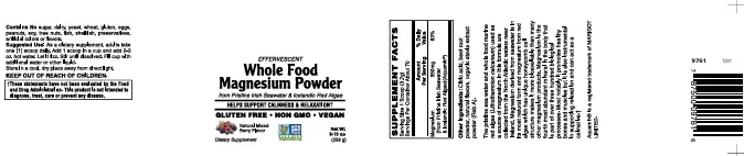 Whole Food Magnesium Mixed Berry Pwd 259G - Image 2