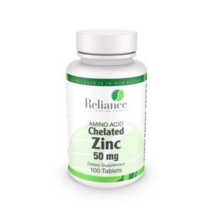 Zinc 50Mg Amino Acid Tabs 100's