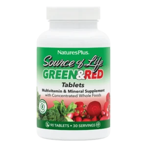SOURCE OF LIFE GREEN plus RED TAB 90 Fruits/ Vegetables Supplement
