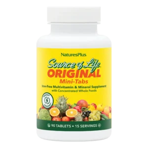 SOURCE OF LIFE MINI TAB NO IRON 90 Multivitamins/ Minerals Supplement