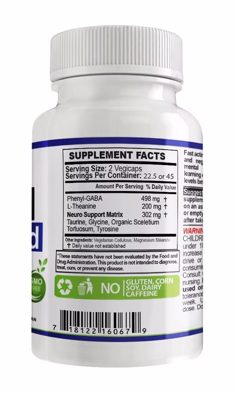 Gabatrol (90) Mood Anxiety Supplement - Image 4