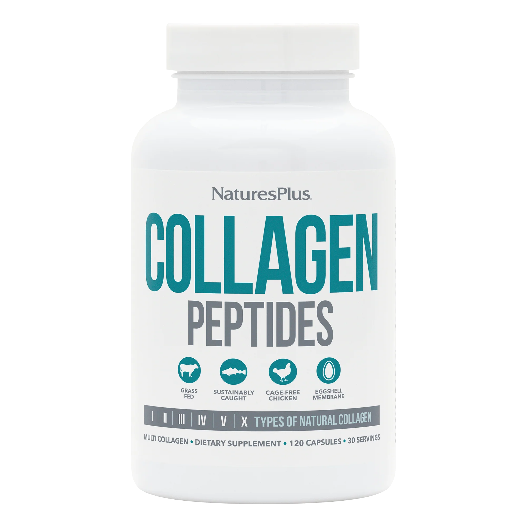 Collagen Peptides Capsules 120 Count